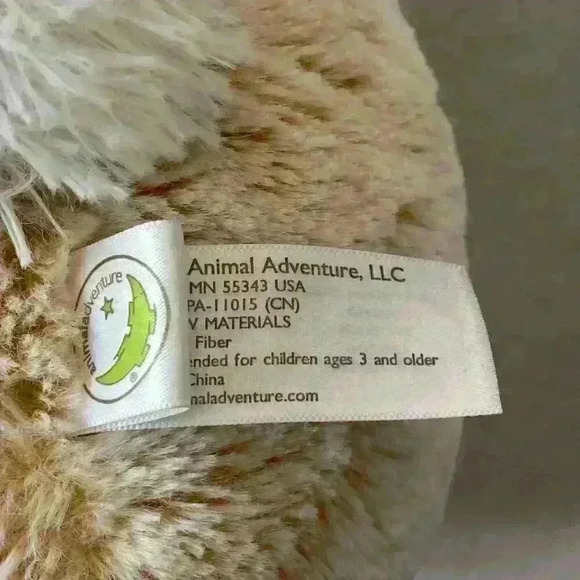 Animal Adventure Pink Flower Ears Feet Bunny Plush Stuffed Animal 2016‎ Easter - Picture 4 of 4